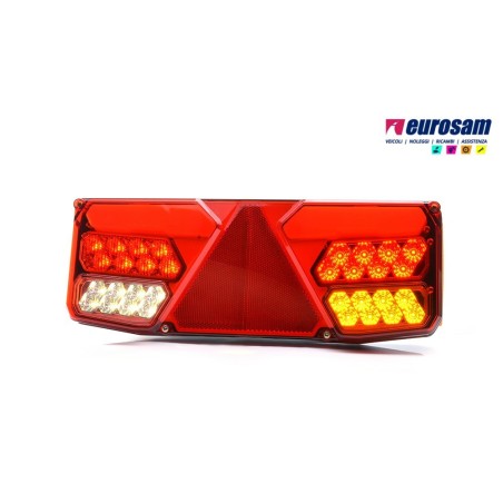 fanale post dx led universale rimorchi 12/24v 6 funzioni