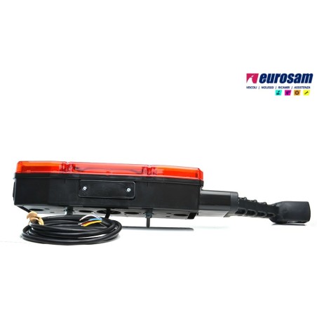 fanale post dx led universale rimorchi 12/24v 7 funzioni c/ingombro