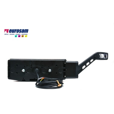 fanale post sx led universale rimorchi 12/24v 7 funzioni c/ingombro