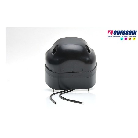 fanalino targa universale 3 led 12/24v nero