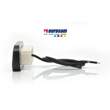 fanalino targa universale 2 led 12/24v