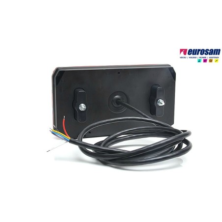 fanale post dx 6 led 12/24v universale rimorchio