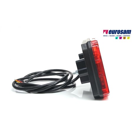 fanale post dx 6 led 12/24v universale rimorchio