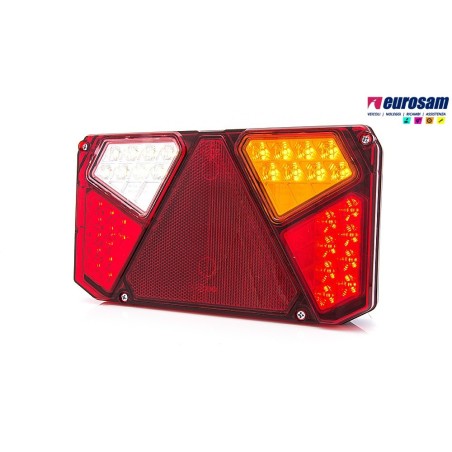 fanale post dx 6 led 12/24v universale rimorchio