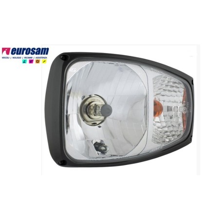 kit proiettore faro indicatore direzione posizione sx universale 12/24v