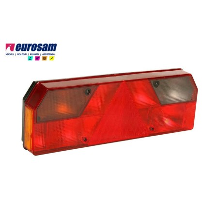 fanale posteriore sx rimorchio 12/24v connettore 7 pin fume'