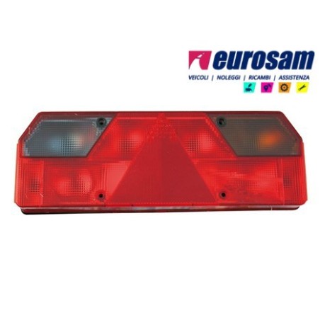fanale posteriore dx rimorchio 12/24v connettore 7 pin fume'