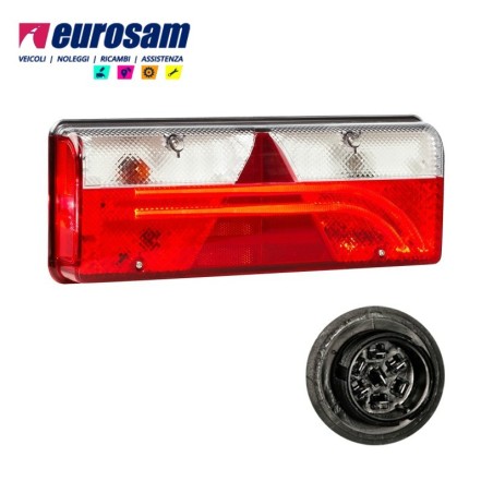 fanale posteriore sx rimorchio europoint iii oe aspock 7 pin