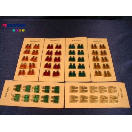 kit fusibili 40 ampere plastica - 10 pezzi