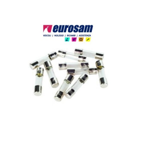 kit fusibili vetro rapido 2-20 ampere - 6 pezzi
