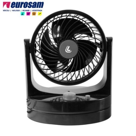 ventilatore supplementare doppia velocita' 6/12/24v c/supporto