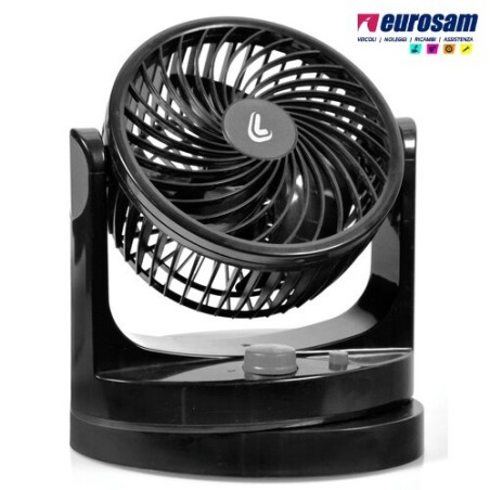 ventilatore supplementare doppia velocita' 6/12/24v c/supporto