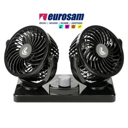 ventilatore 4v/12v/24v doppia velocita' auto autocarro