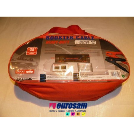 kit cavi avviamento 8mt 1200 ampere universali