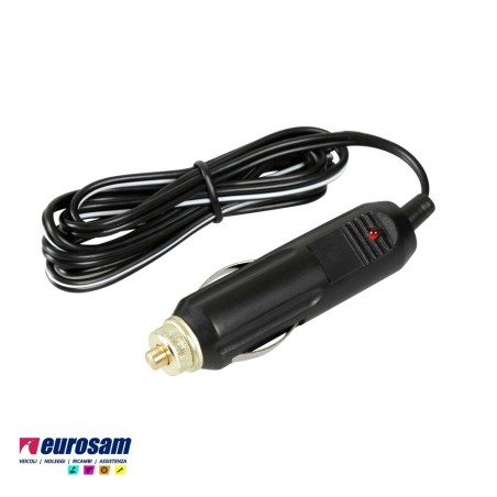 spinotto standard per presa accendisigari con cavo l.120 cm