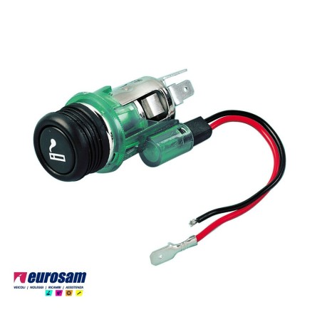 kit presa accendisigari illuminato universale 24v