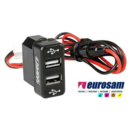 presa usb 12/24v aggiuntiva specifico per man