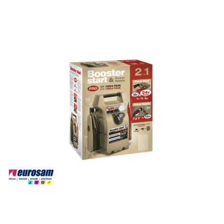 booster avviatore 12/24v ed alimentatore 12v startpack truck gys 2 in 1