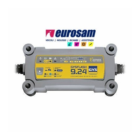 caricabatterie e mantenitore 12v/24v gys flash 9.24