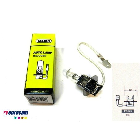 lampada alogena h3 24v 70w