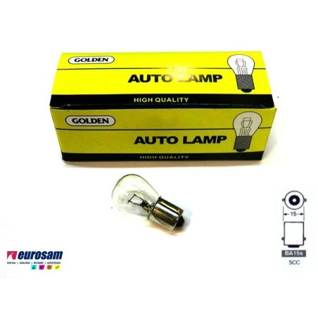 lampada 24v 21w tipo ba15s - 10 pezzi