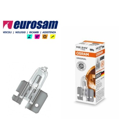 lampada alogena h2 24v 70w tipo x511 osram original