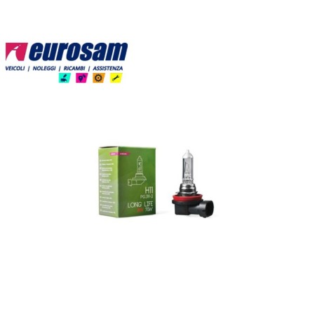 lampada alogena h11 24v 70w pgj19-2 long life
