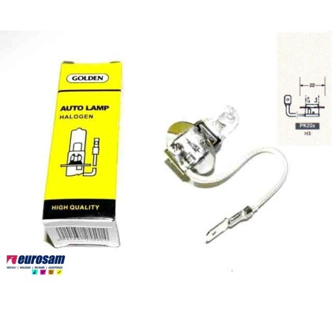 lampada alogena h3 12v 55w...