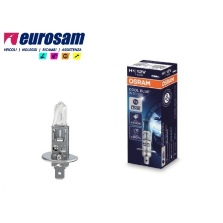 lampada alogena h1 12v 55w 4200k cool blue intense osram