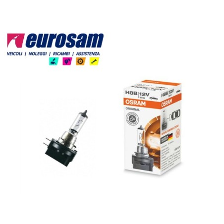 lampada alogena h8b 12v 35w tipo pgjy19-1 osram original