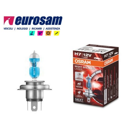 lampada alogena h7 12v 55w...
