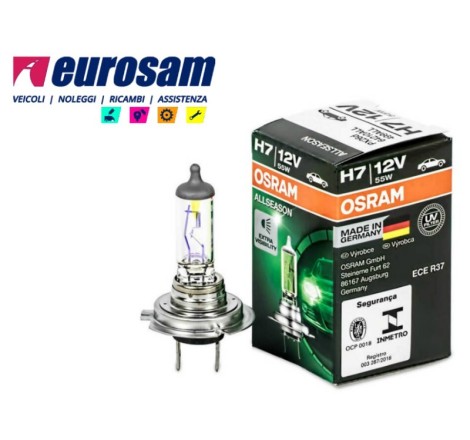 lampada alogena h7 12v 55w...