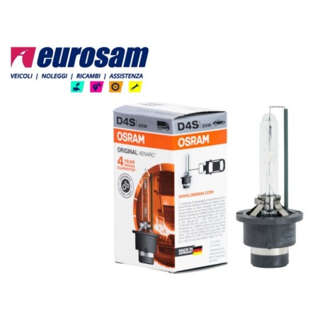 lampada xenon d4s 35w 4150k tipo p32d-5 xenarc original osram