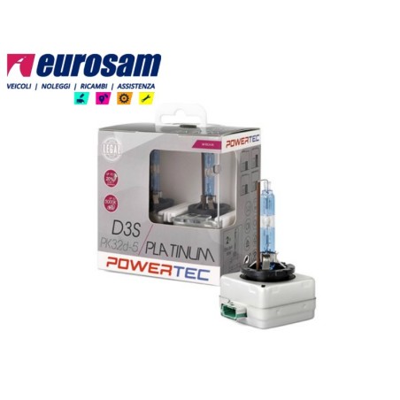 lampada xenon d3s 35w 5000k +130% tipo pk32d-5 - 2 pz