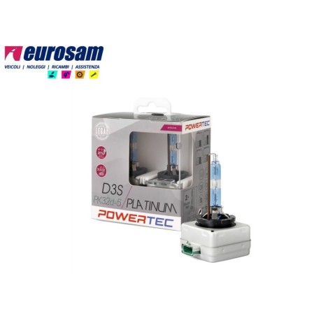 lampada xenon d3s 35w 5000k +130% tipo pk32d-5 - 2 pz