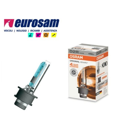lampada xenon d2r 35w 4150k tipo p32d-3 xenarc osram original
