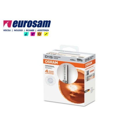 lampada xenon d1s 35w xenarc 4300k tipo pk32d-2 osram original