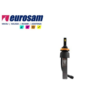 kit conversione a led 12/24v h8 5700k +200% canbus osram