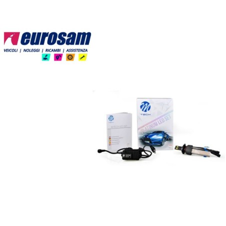 kit conversione a led 12/24v h7 5700k +200% canbus osram
