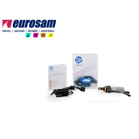 kit conversione a led 12/24v h11 5700k +200% canbus osram