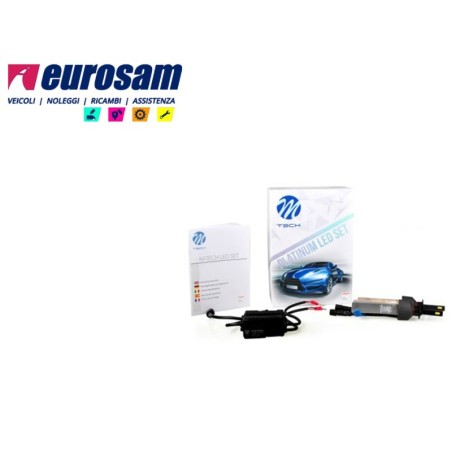 kit conversione a led 12/24v h1 5700k +200% canbus osram