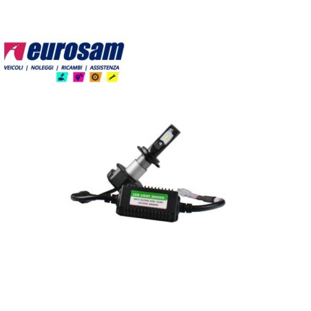 kit conversione a led 12/24v h7 5700k +200% canbus basic