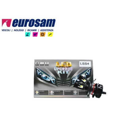 kit conversione a led 12/24v h4 5700k +200% canbus basic