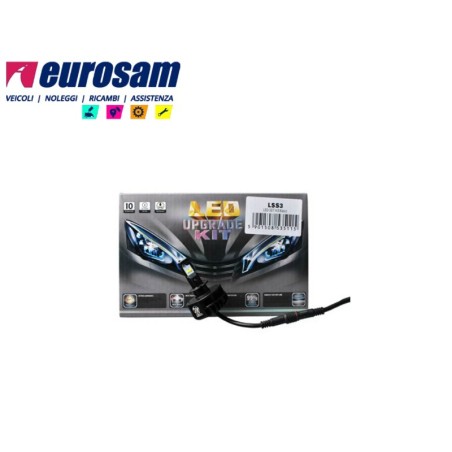 kit conversione a led 12/24v h3 5700k +200% canbus basic