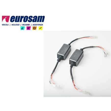 cavo cablaggio ricambio kit conversione led canbus h7