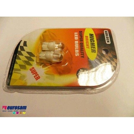 kit lampada led bianca 24v tipo t10 - 2 pezzi