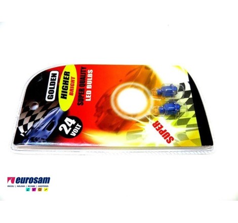 kit lampada led blu 24v...