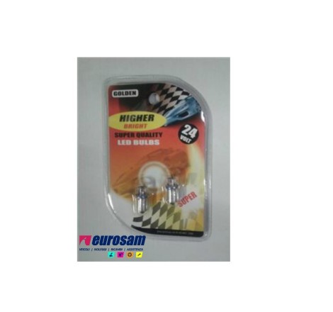 kit lampada led blu 24v...