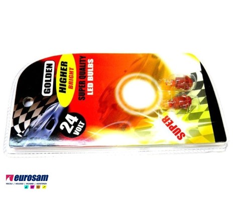 kit lampada led rossa 24v...