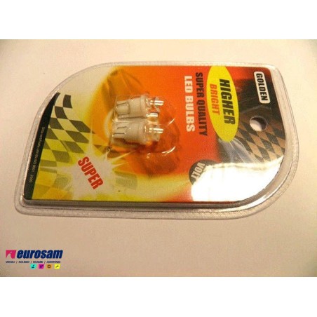 kit lampada led bianca 24v tipo t10 - 2 pezzi